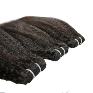 Raw Kinky Straight Hair Bundles